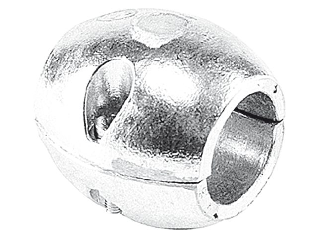 Schroefas aluminium anodes bolvorm - Brak en zoet water