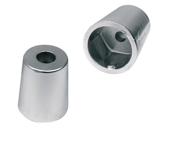 Schroefas zink anodes 6-kant