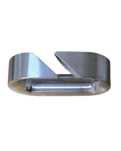 RVS 316 Touwgeleider OOG BB halfrond geslepen OPEN - BB