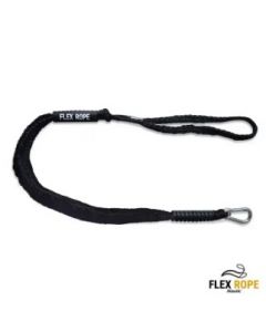 Flex Rope Zwart met Haak