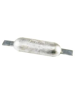 Romp anode aluminium met strip 1.80kg 200x90x35mm
