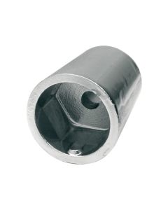 Schroefas anode zink 6-kant - Ø30 - 0.3 kg