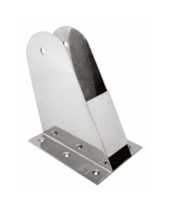 RVS Mastvoet hoogglans gepolijst