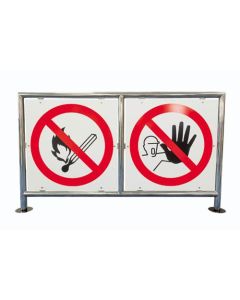RVS 316 frame voor ADN signaleringsborden