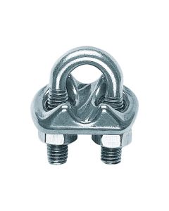 Kong RVS 316 Staaldraadklem Ø8 - 10 stuks
